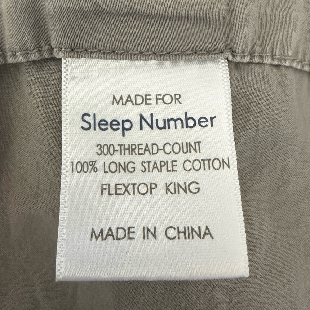 Sleep Number Essential King Sheet - Picture 3 of 4